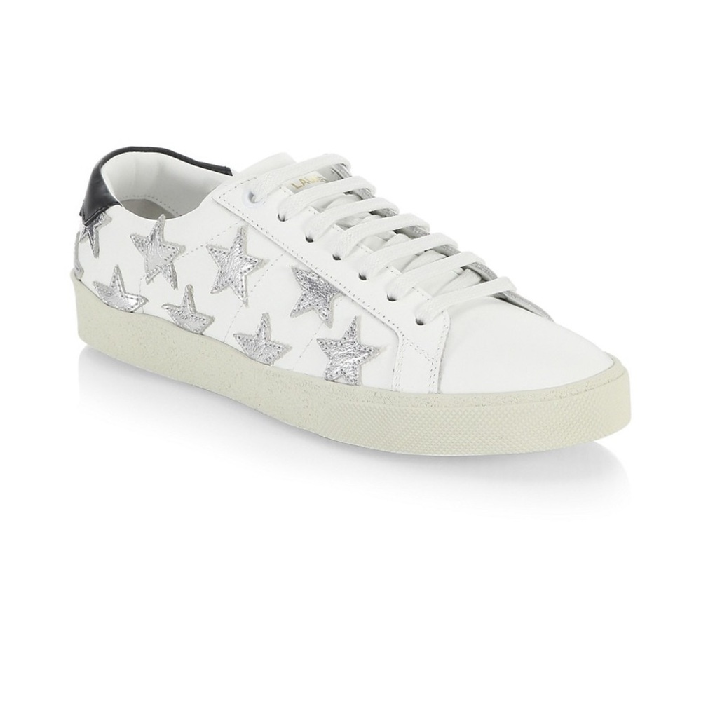 Saint Laurent California court classic metallic sneaker 38